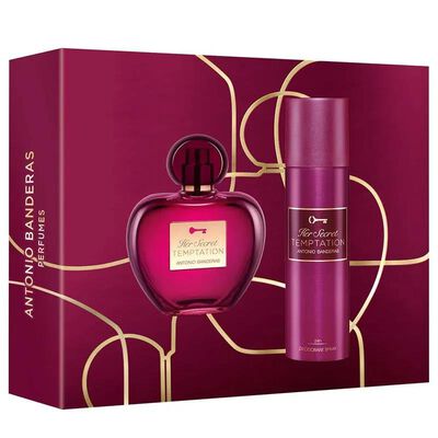Kit Coffret Banderas Her Secret Temptation Feminino Eau de Toilette